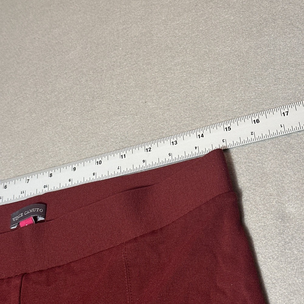 Vince Camuto Equestrian Wine Leggings Women's Size Small - Picture 3 of 6